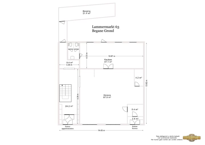 Foto 65 van Lammermarkt 63
