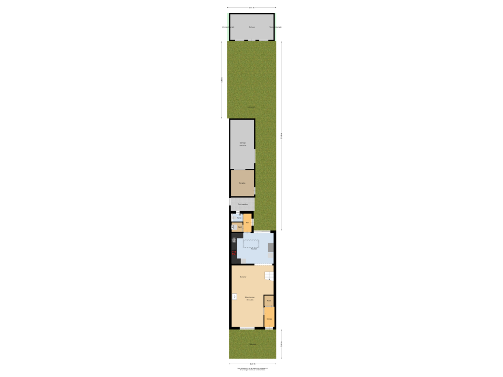 Bekijk plattegrond van Situatie van 3e Poellaan 17