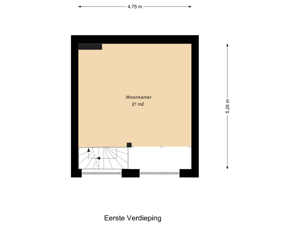 Bekijk plattegrond van Eerste Verdieping van Raoul Wallenbergplantsoen 7