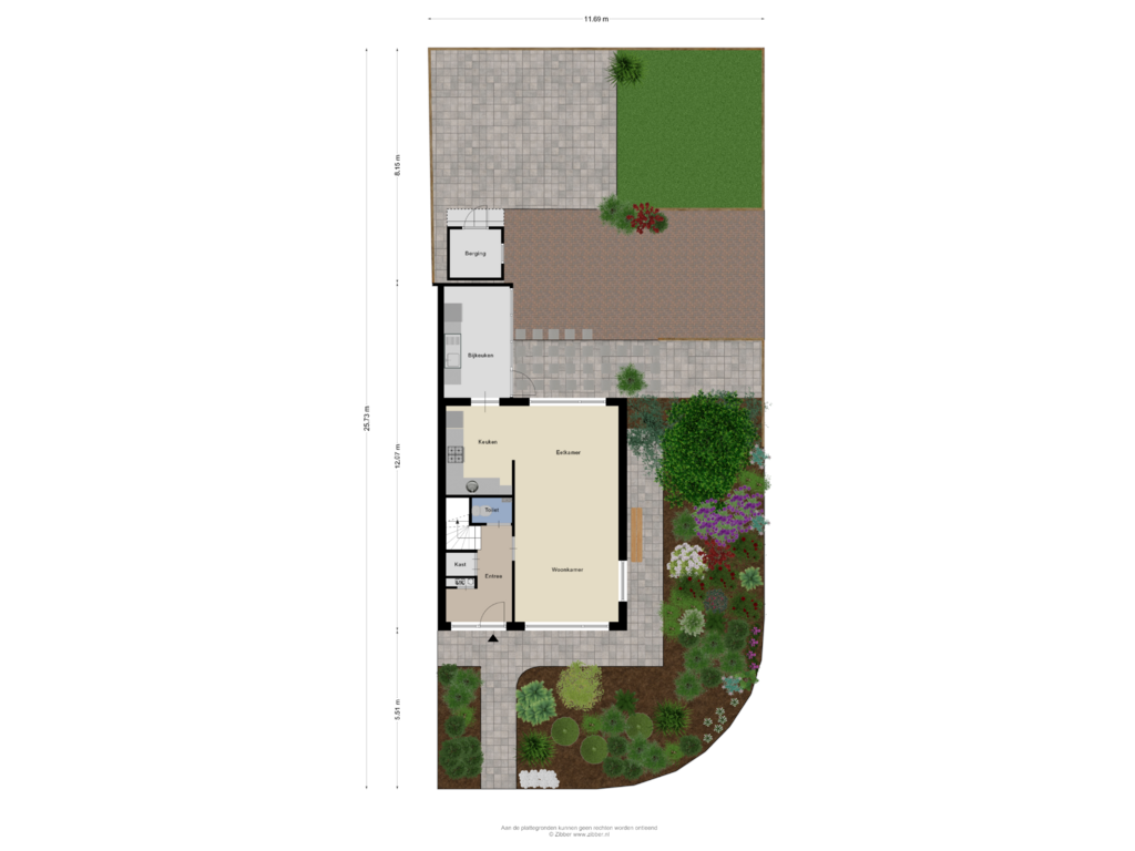 Bekijk plattegrond van Begane Grond_Tuin van Kattebos 45