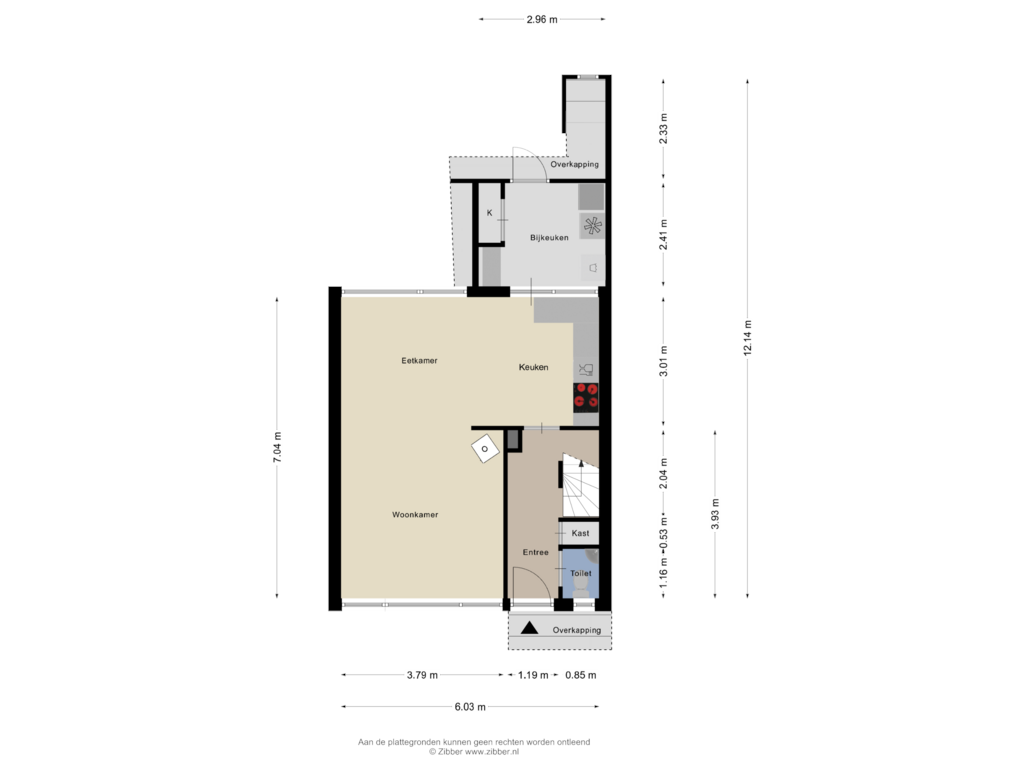 Bekijk plattegrond van Begane Grond van Lepelaarstraat 17