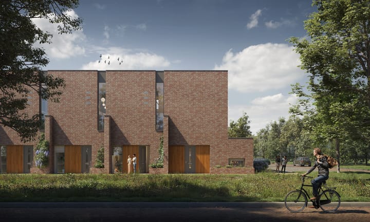 Foto 2 van Willemskwartier fase 2b Herenhuis (tussen) (Bouwnr. 2)