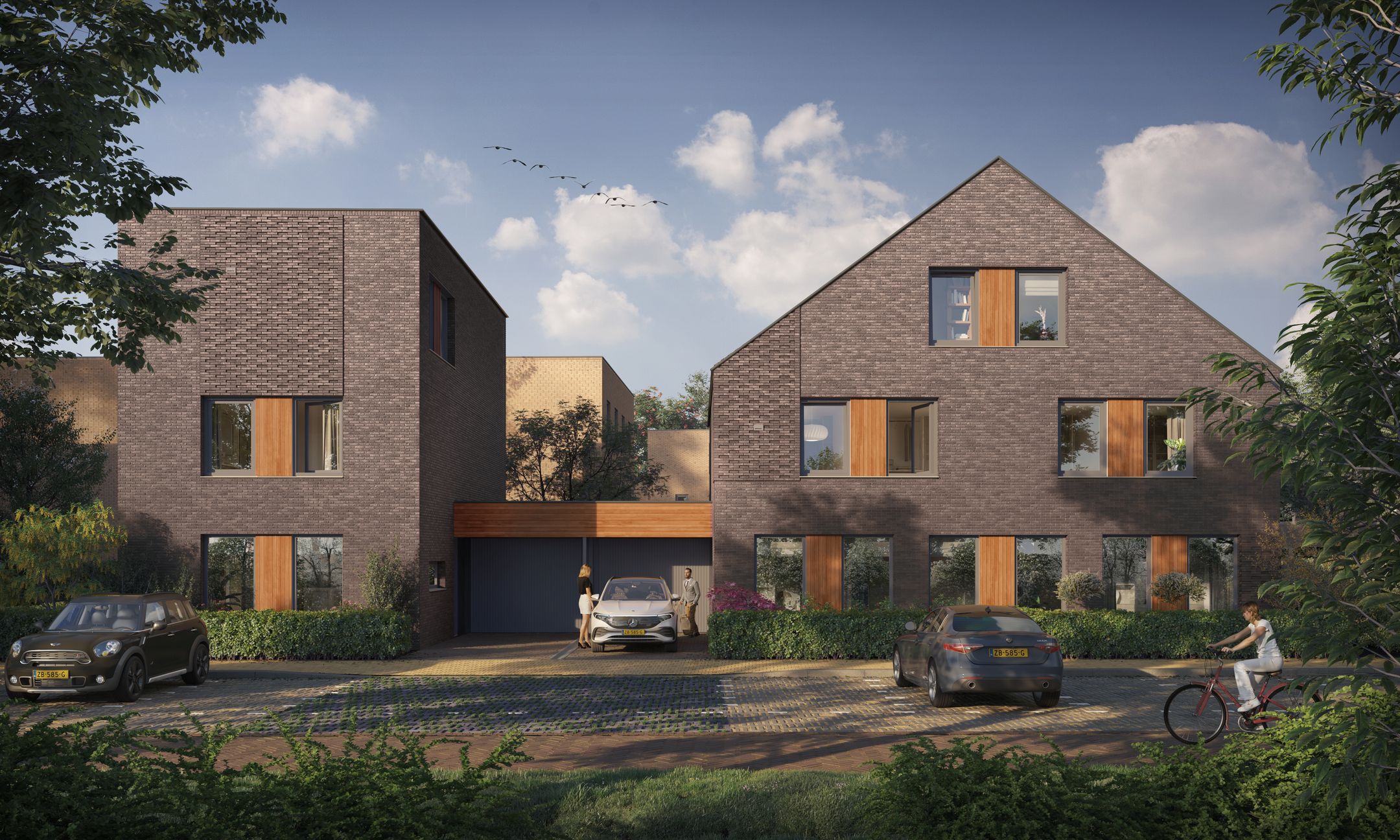 Willemskwartier fase 2b 2-onder-1-kapwoning (Bouwnr. 27), Tilburg, 5026PN, Noord-Brabant, Nederland  