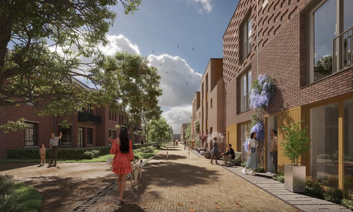 Foto 4 van Willemskwartier fase 2b 3-laags woning (tus (Bouwnr. 14)