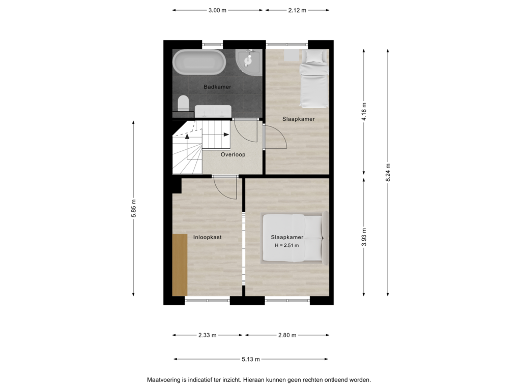 Bekijk plattegrond van 1e verdieping van Simon Vestdijkstraat 40