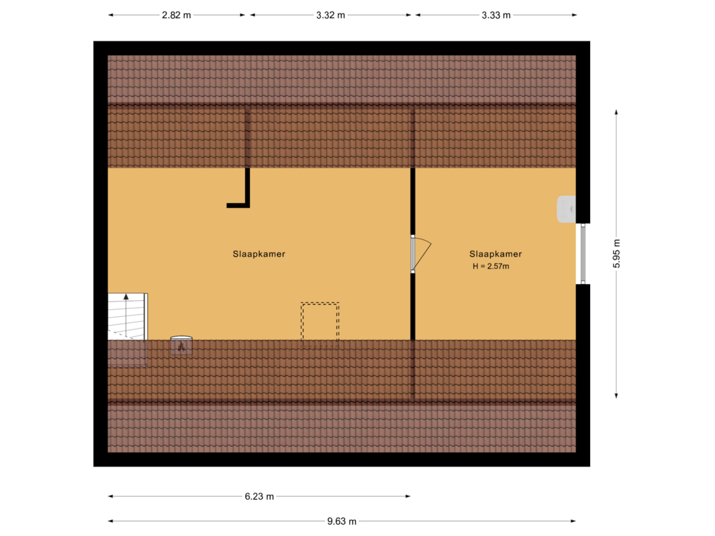 Bekijk plattegrond van Eerste  verdieping van Talma Park 2