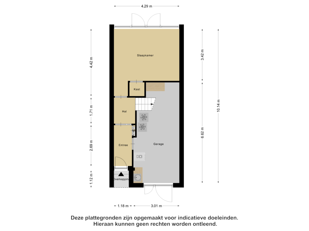 Bekijk plattegrond van Begane Grond van Koelhorst 60