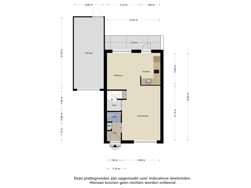 Bekijk plattegrond van Begane Grond van Mozarthof 35