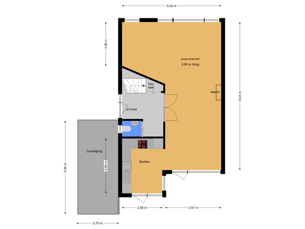 Bekijk plattegrond van BGG van Torenzicht 35