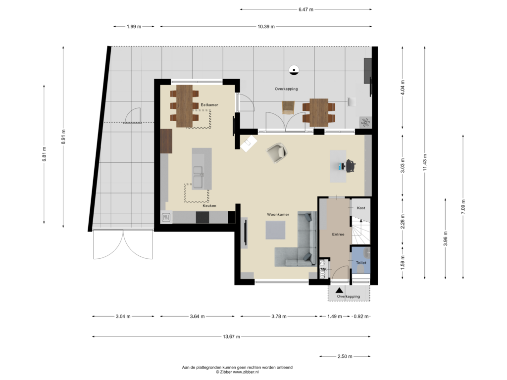 Bekijk plattegrond van Begane Grond van Schoolstraat 18