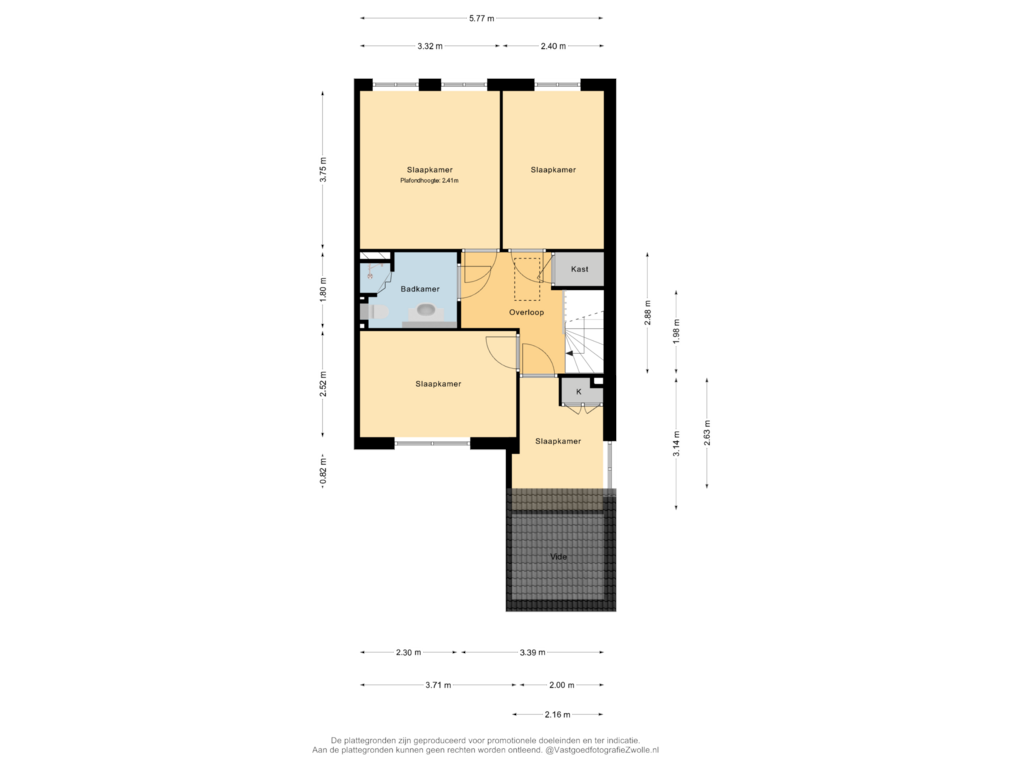 Bekijk plattegrond van 1e verdieping van Puutbeek 19