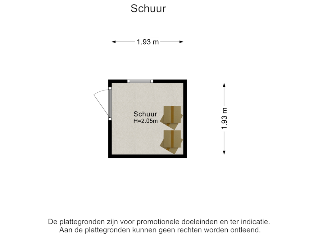 Bekijk plattegrond van Schuur van Poggenbeekstraat 25