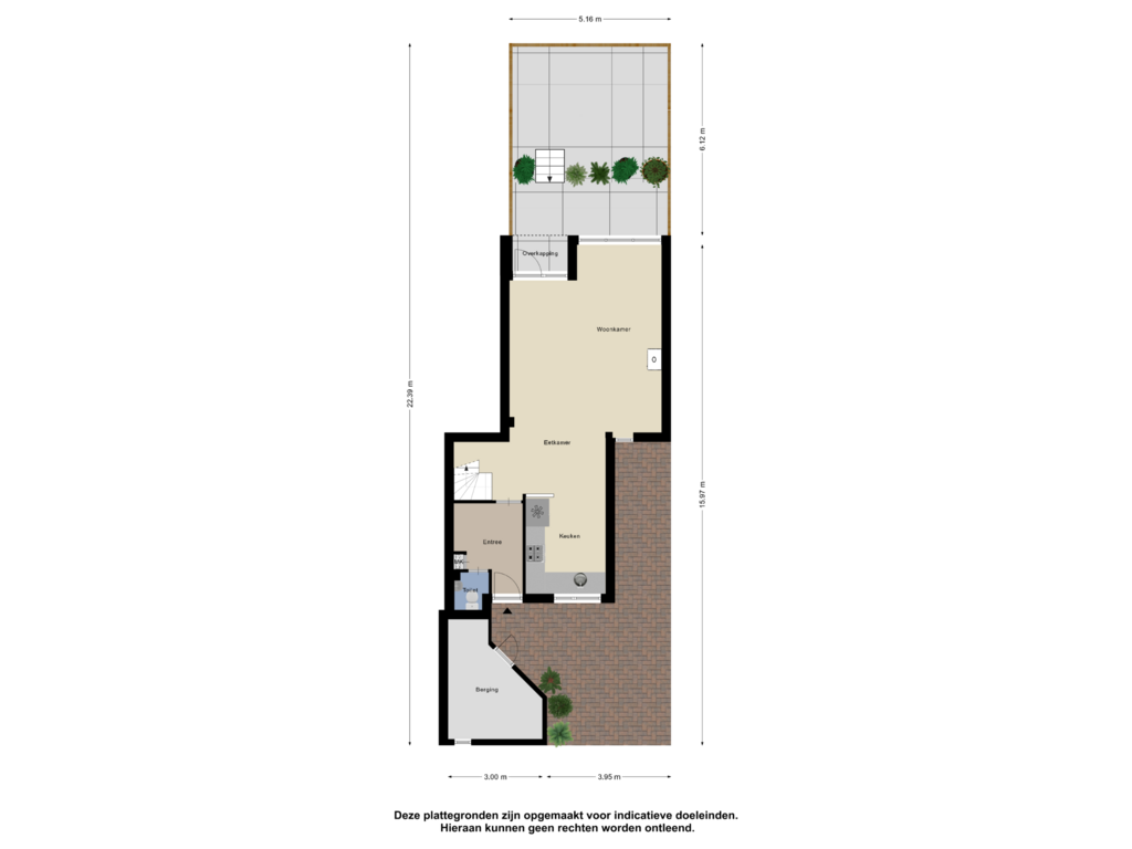 View floorplan of Begane Grond_Tuin of Weigeliapark 59