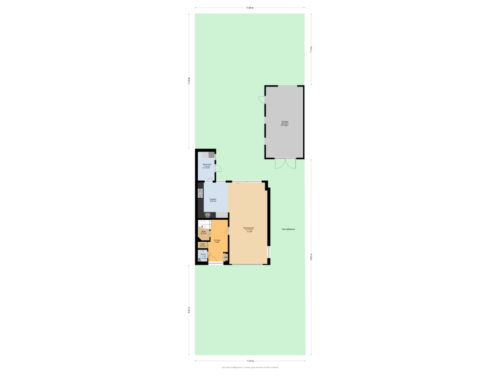 Bekijk plattegrond van Sitautie van Tjalling H. Haismastraat 24