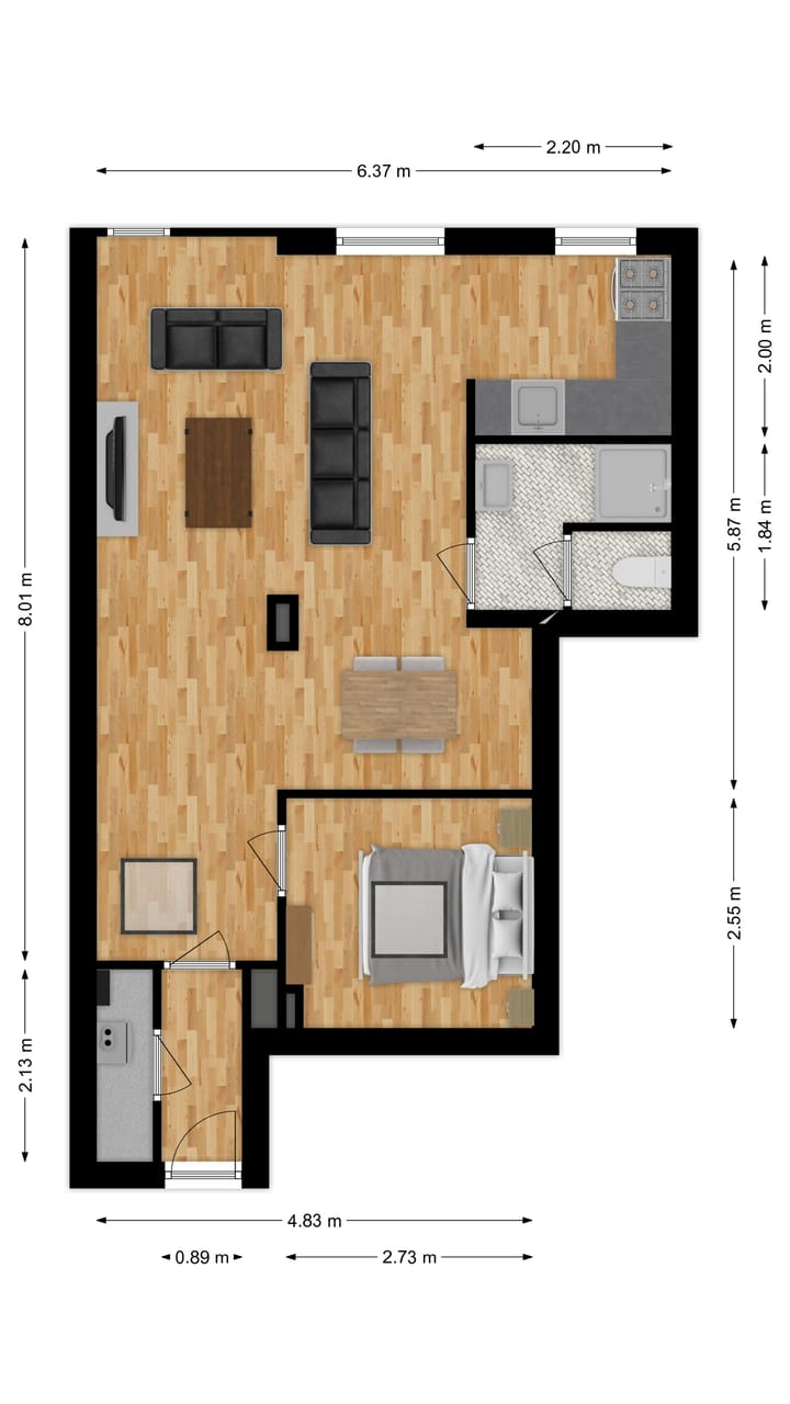 Foto 21 van Korvelseweg 188-A