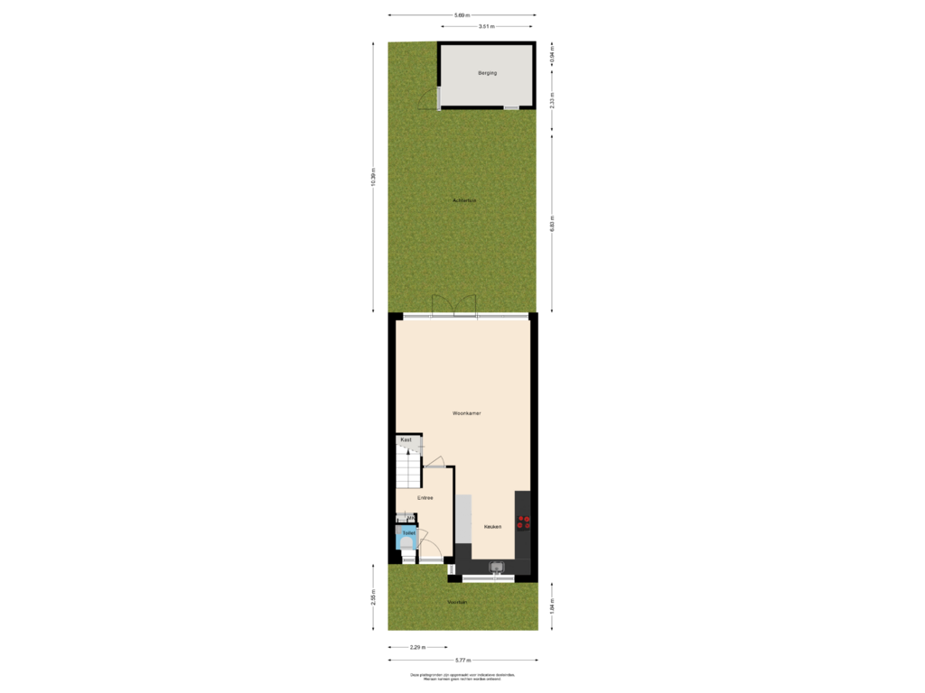 Bekijk plattegrond van Situatie van De Kamp 7