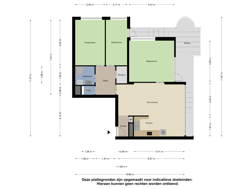 View floorplan of Appartement of Weena 801