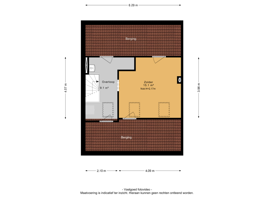 Bekijk plattegrond van 2e verdieping van De Riethoek 96