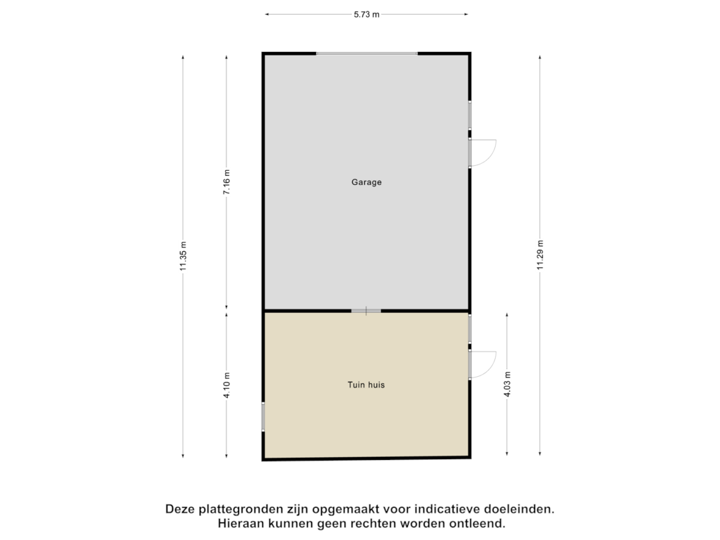 Bekijk plattegrond van Garage van Beltweg 7