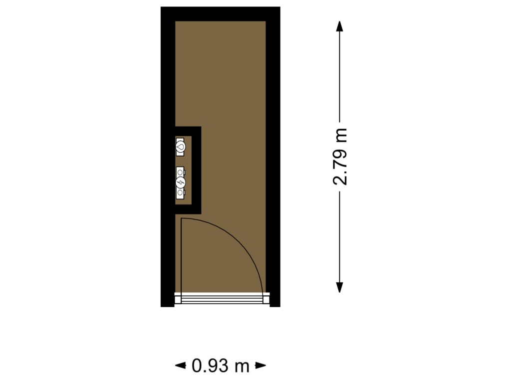 Bekijk plattegrond van Begane grond van Beerzestraat 12-BS