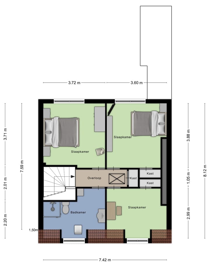 Foto 30 van Kloosterstraat 34