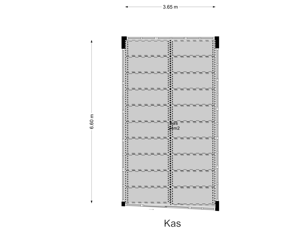 View floorplan of Kas of Wethouder Venteweg 46