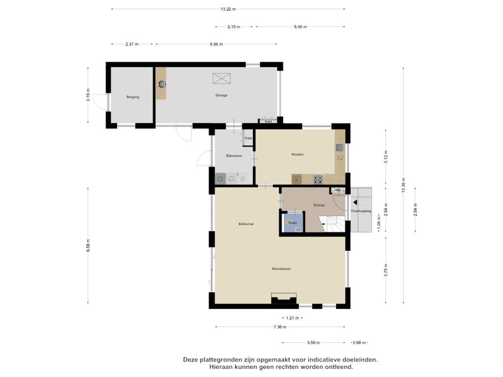 Bekijk plattegrond van Begane Grond van Gerstakker 9