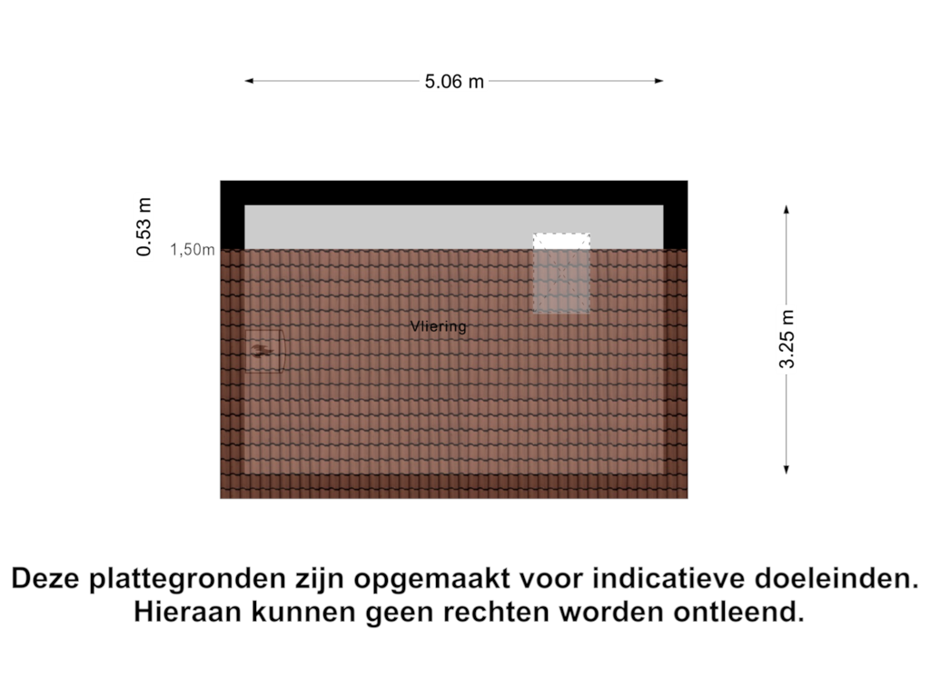 View floorplan of Vliering of Zijlsterried 1