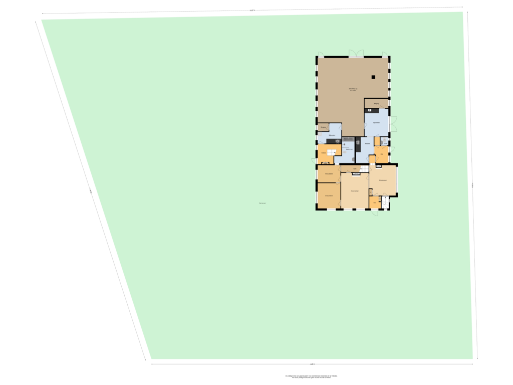 Bekijk plattegrond van Situatie van Leemslagenweg 53