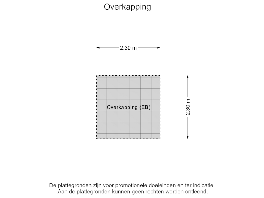 Bekijk plattegrond van Overkapping van Berg en Dalseweg 221