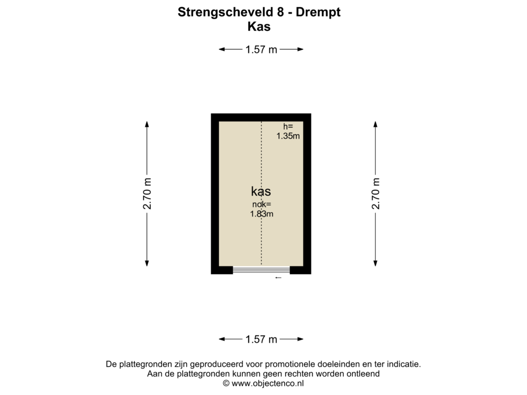 Bekijk plattegrond van KAS van Strengsche Veld 8