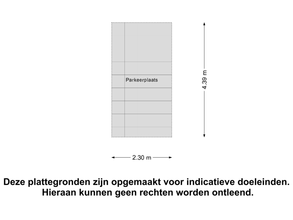 View floorplan of Parkeerplaats of Maashaven N.z. 913