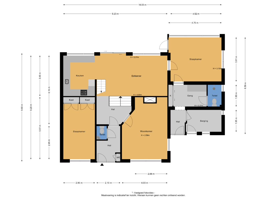 Bekijk plattegrond van Begane grond van Pastoor Wichersstraat 41