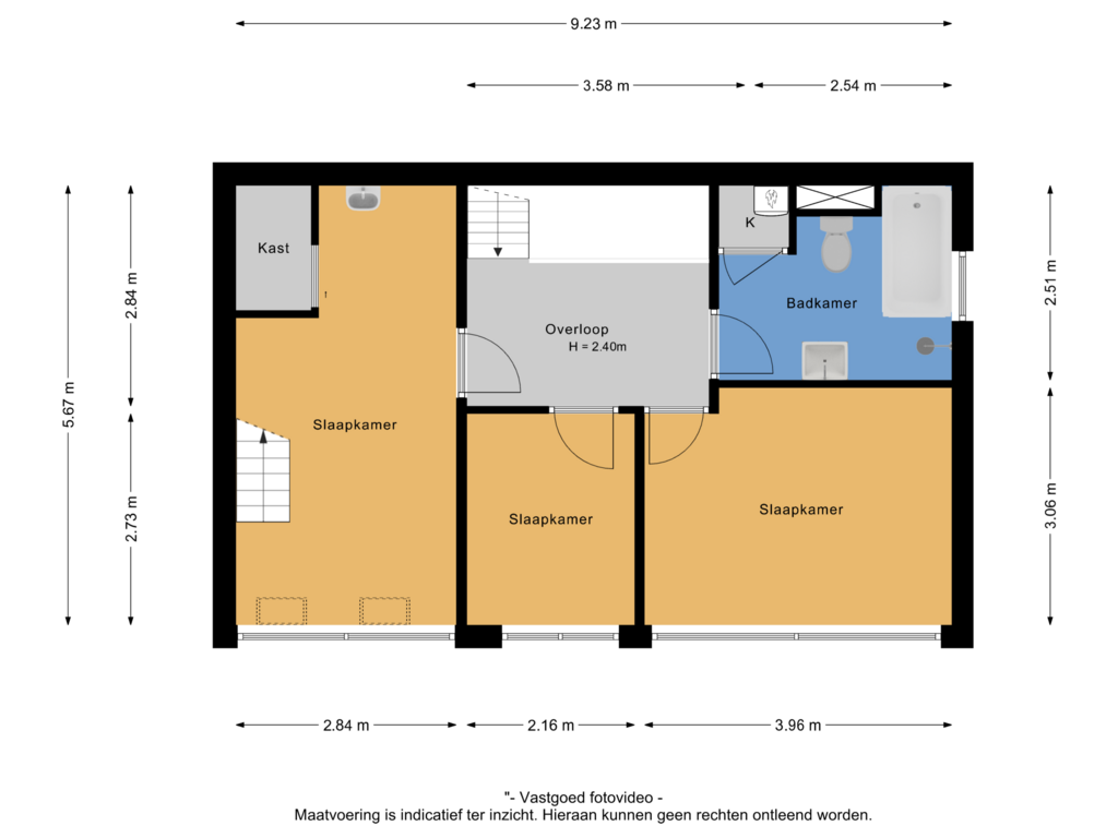 Bekijk plattegrond van 1e verdieping van Pastoor Wichersstraat 41