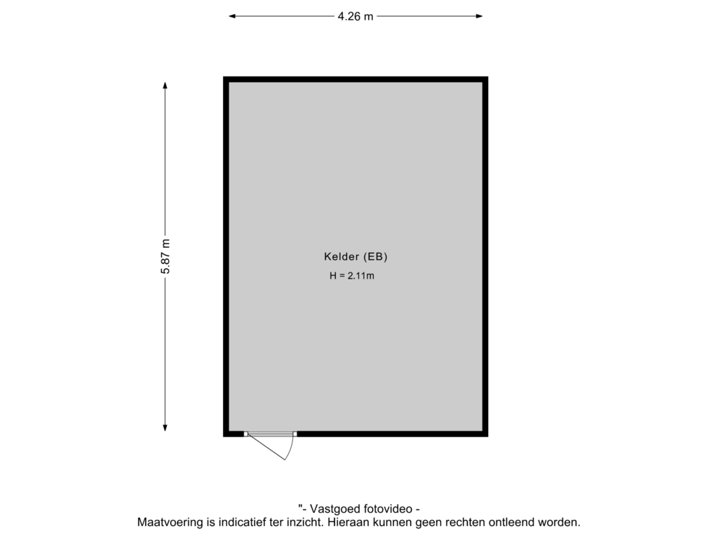 Bekijk plattegrond van Kelder van Pastoor Wichersstraat 41