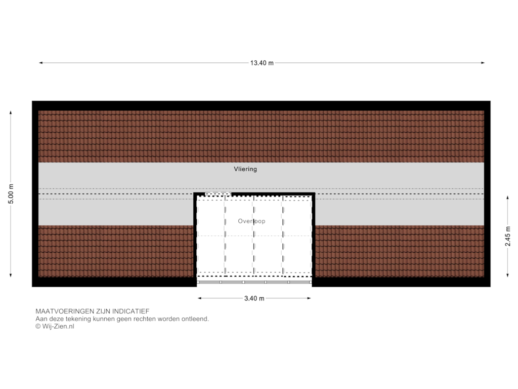 Bekijk plattegrond van Vliering van Witte de Withstraat 86-D