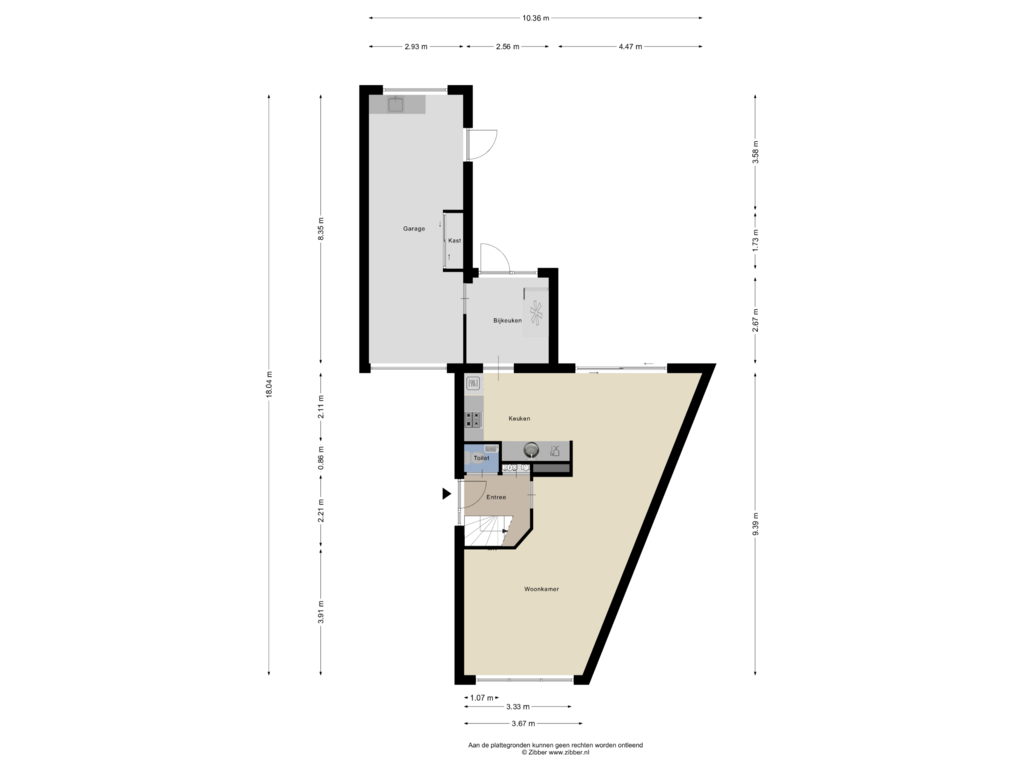 Bekijk plattegrond van Begane Grond van Het Boske 111