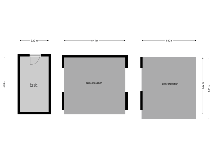 Berging/parkeerplaats