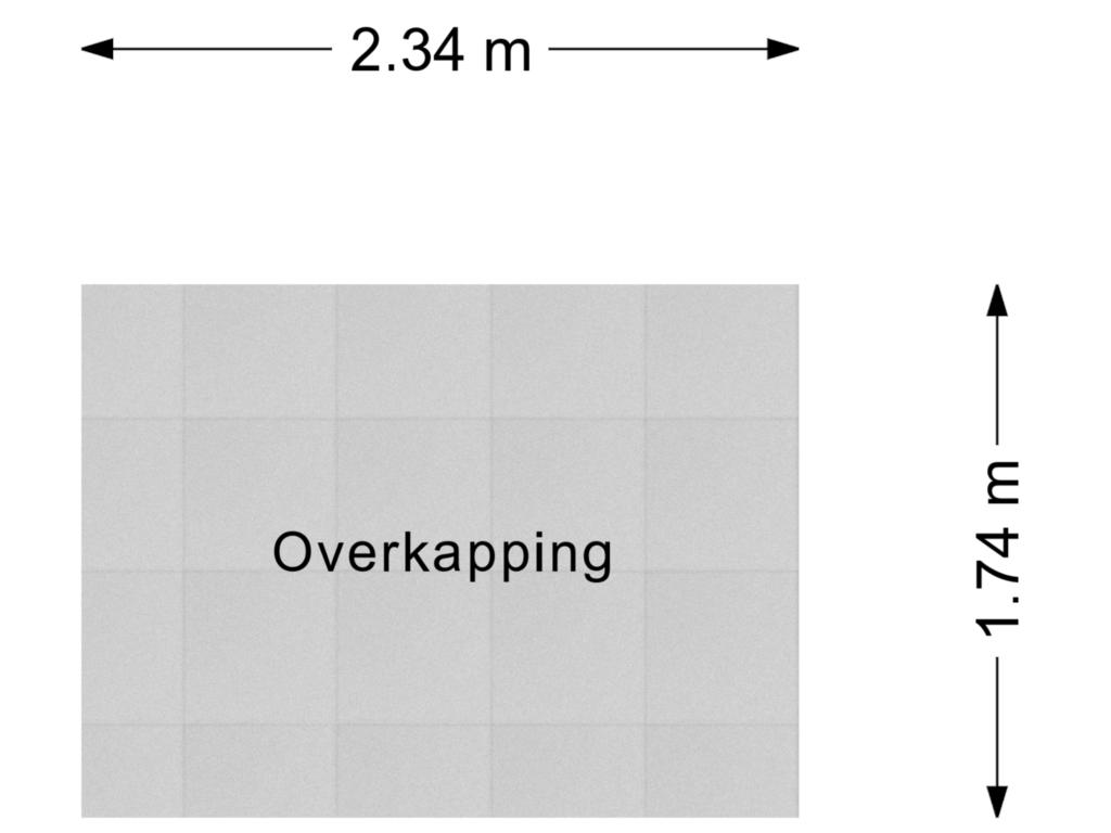 Bekijk plattegrond van Overkapping van Ritbroekdwarsstraat 35-2