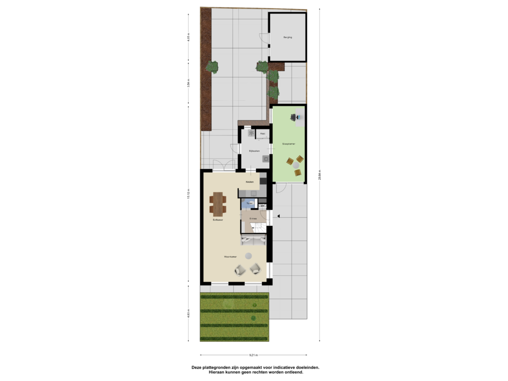 Bekijk plattegrond van Begane Grond_tuin van Goudenregenstraat 16