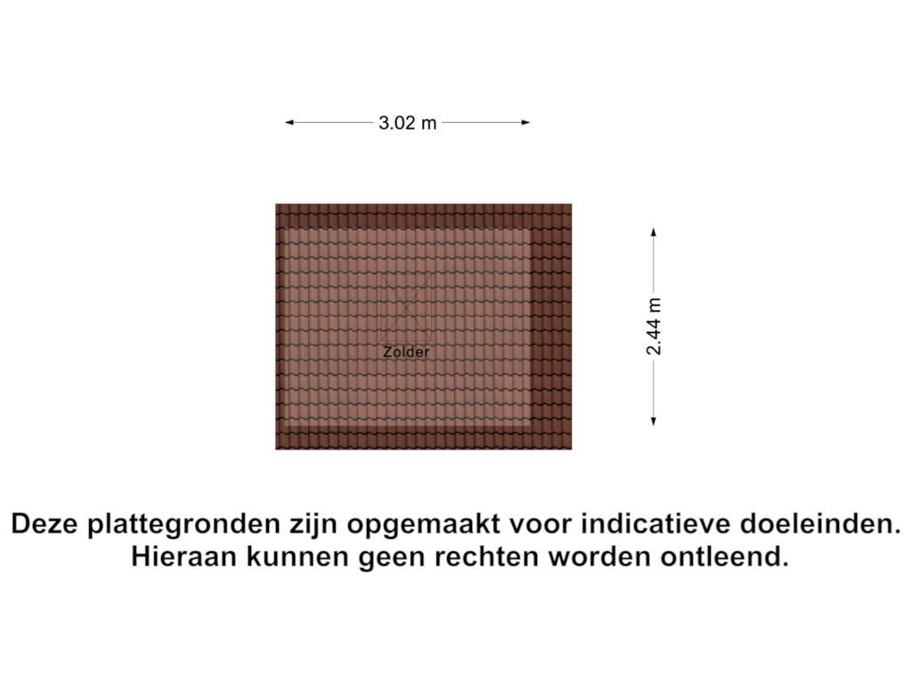 Bekijk plattegrond van Zolder van Goudenregenstraat 16