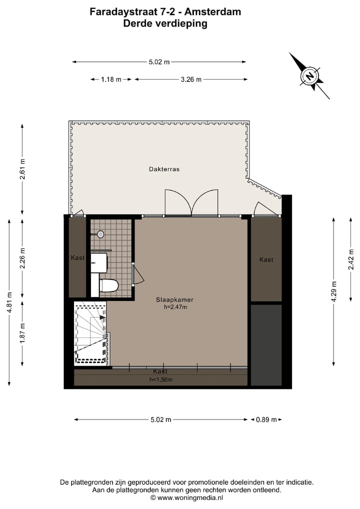 Foto 32 van Faradaystraat 7-2