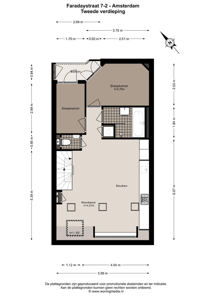 Foto 39 van Faradaystraat 7-2