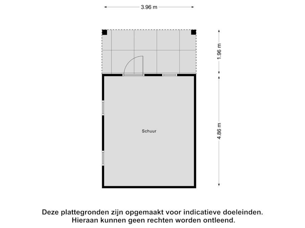 Bekijk plattegrond van Schuur van Oosterhoek 17