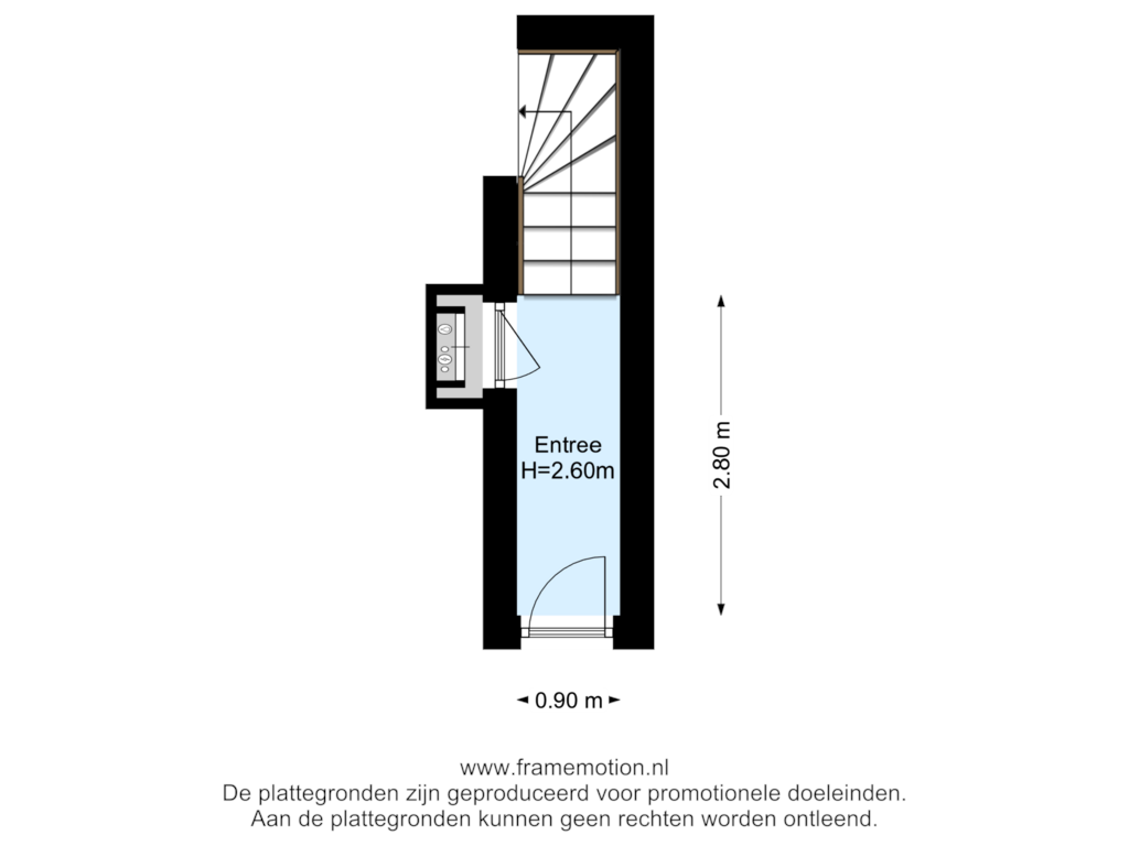 Bekijk plattegrond van Begane Grond van Insulindestraat 220-B