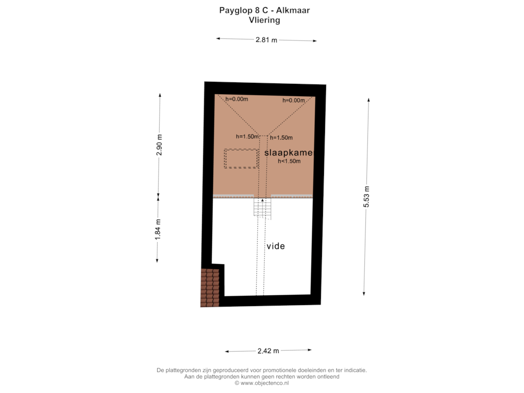 Bekijk plattegrond van Vliering van Payglop 8-C