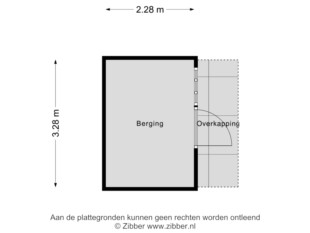 Bekijk plattegrond van Berging van Kustweg 535