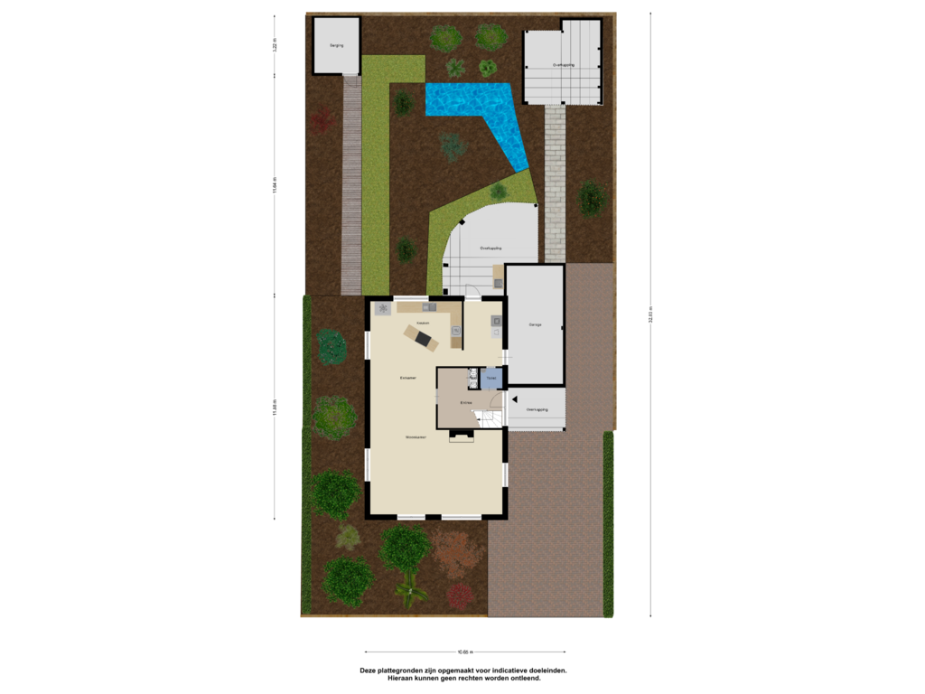 Bekijk plattegrond van Begane Grond_tuin van Rijpstraat 16