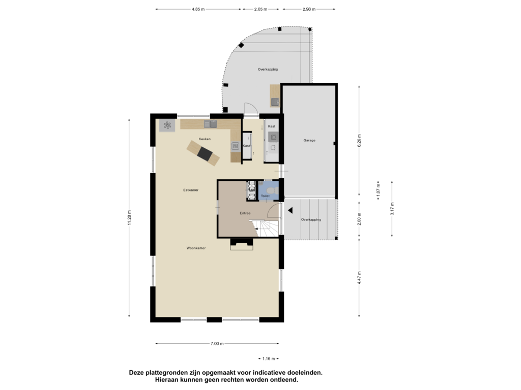 Bekijk plattegrond van Begane Grond van Rijpstraat 16