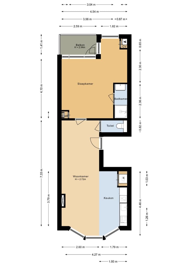 Foto 33 van Grote Visserijstraat 79-A01